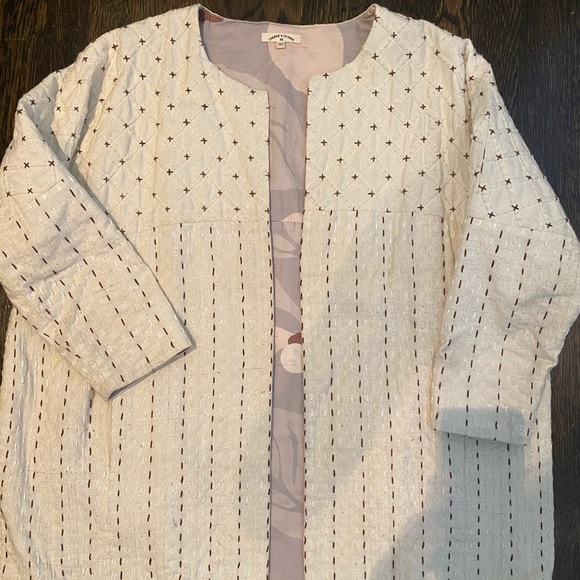 Umber and Ochre Women’s Jacket from India - Picture 3 of 5